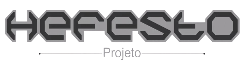 Logo do jogo Projeto Hefesto